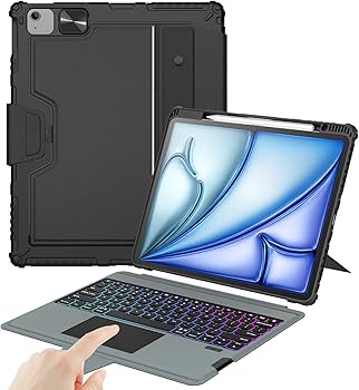 iPad Pro 12.9インチ + ケース + キーボード ジャンク Amazon.co.jp: Nillkin キーボードケース iPad Air 13インチ (M3